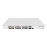 Cumpara ieftin Management Switch 24 x Gigabit PoE+ Out 450W, 4 x SFP+ 10Gbps - Mikrotik CRS328-24P-4S+RM