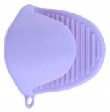 Cumpara ieftin Manusa de bucatarie din silicon, antialunecare, rezistenta la caldura, mov, Oem