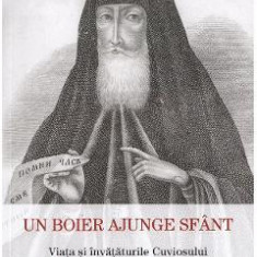 Un boier ajunge sfant. Viata si invataturile Sfantului Teodor de la Sanaxar