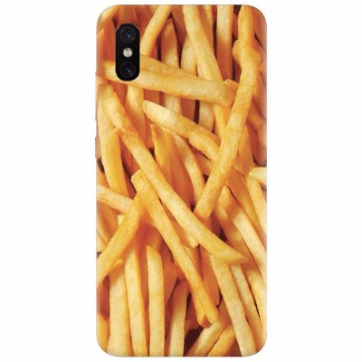 Husa silicon pentru Xiaomi Mi 8 Pro, Fries foto