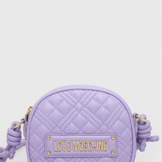 Love Moschino poseta culoarea violet