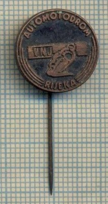 Y 306 INSIGNA - MOTOCICLISM -AUTOMOTODROM RIJEKA -YUGOSLAVIA-PENTRU COLECTIONARI foto