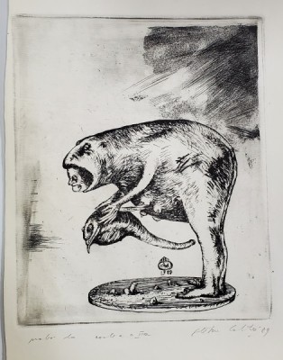 Stefan Caltia (1942 - ) - Proba la cartea a II a, 1989 foto