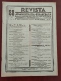 Revista Administrația Financiară Nr. 88 din 15 februarie 1935