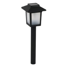 Lampa solara Blurry Flame, 8 x 8 x 37 cm, efect flacara