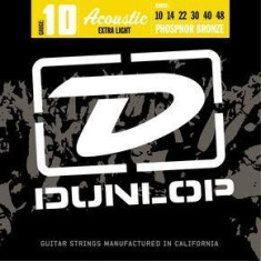 Corzi chitara acustica Dunlop Phosphor Bronze Extra Light 10-48