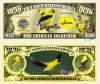 !!! SUA = FANTASY NOTE (TJ6) = IOWA , THE AMERICAN GOLDFINCH - 2018 - UNC