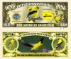 !!! SUA = FANTASY NOTE (TJ6) = IOWA , THE AMERICAN GOLDFINCH - 2018 - UNC