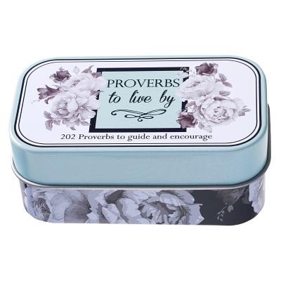 Cards in Tin Proverbs to Live foto
