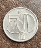 C50 - Moneda foarte veche - Cehoslovacia - 50 haleru - 1979