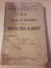 Regulament militar romanesc 1939 foto