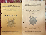 ,,CERCETASII ROMANIEI din RASBOIUL 1916-1919&quot;STATUT si DAREA DE SEAMA pe 1938