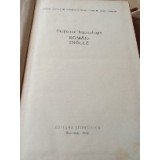 L. Dictionar Roman Englez 1966