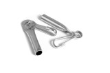 Capac cablu, cu carabina, 8 mm, set de 5 bucati