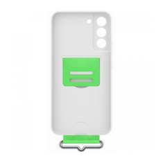 Galaxy S22 Plus; Silicone Cover with Strap; White &quot;EF-GS906TWEGWW&quot;