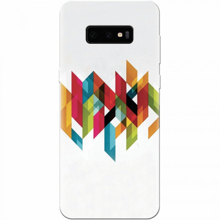 Husa silicon pentru Samsung Galaxy S10 Lite, Geometric