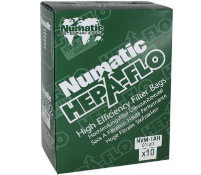 Set 10 saci de aspirator Numatic NVM-1AH, 604011 foto