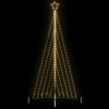 Pom de Crăciun LED 570 LED-uri Alb Cald 399 cm