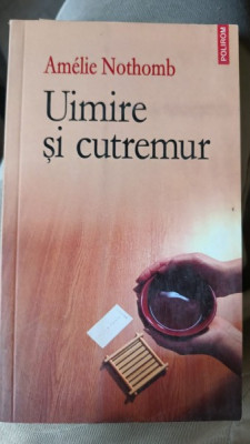 Uimire si Cutremur - Amelie Nothomb foto