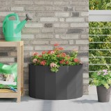 vidaXL Jardinieră Negru 60 x 30 x 35 cm Oțel 883696