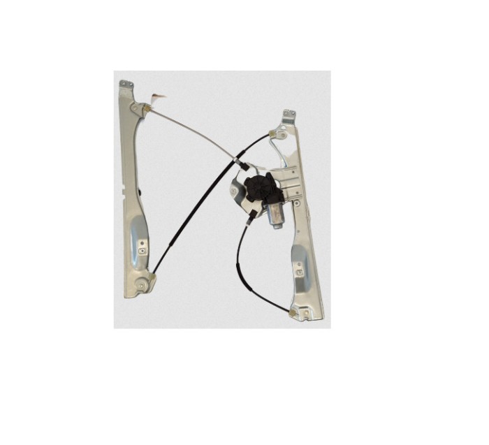 Macara geam cu motoras Renault Clio Iii (R0/1), 09.2005-05.2009, model: 5 usi, montare fata, stanga, RapidAuto
