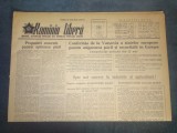 ZIARUL ROMANIA LIBERA 13 MAI 1955 CONFERINTA DE LA VARSOVIA