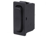 Comutator Basculant Negru SPDT 6A 250V IP40