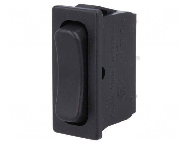 Comutator Basculant Negru SPDT 6A 250V IP40