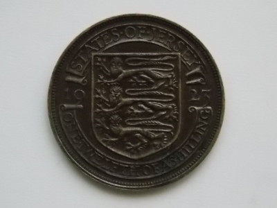 1/12 SHILLING 1923 JERSEY foto