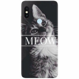 Husa silicon pentru Xiaomi Remdi Note 5 Pro, Meow Cute Cat