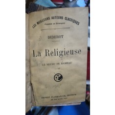 La Religieuse , La Neveu De Rameau - Diderot