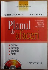 RARA, Planul de afaceri. Concepte, metode, tehnici, proceduri, credite, investitii, grant-uri, profit, afaceri de succes, Dumitru Porojan, format mare