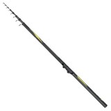 Lanseta Pescuit Stationar Baracuda Combat 4m, Carbon, Actiune Rapida, 4 Tronsoane, 8 Inele, 80g