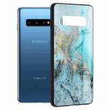 Husa telefon Samsung Galaxy S10 - Techsuit Glaze Series - Blue Ocean