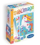 Kit creativ cu nisip colorat - Mini Sablimage Unicorni, Sentosphere