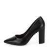 Pantofi negri office eleganti Anca 01, 40, Negru