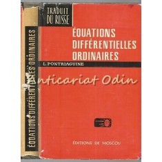Equations Differentielles Ordinaires - L. Pontriaguine