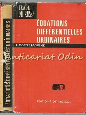 Equations Differentielles Ordinaires - L. Pontriaguine foto