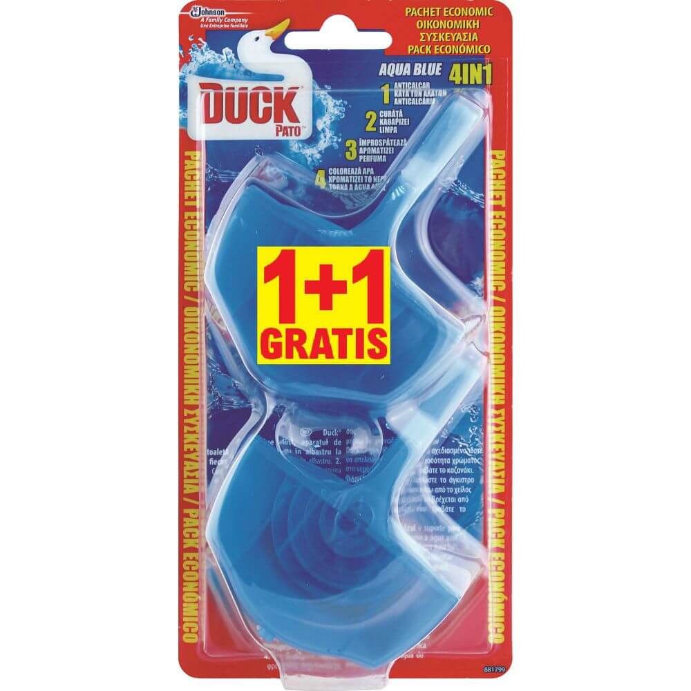 Odorizant WC DUCK Aqua Blue 1 1 40 Ml Geluri Odorizante WC Odorizante Pentru Toaleta