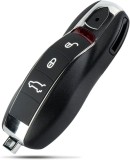 Cumpara ieftin Cheie Auto Completa Programabila, compatibila Porsche Cayenne, 911, Boxster &ndash; 3 butoane, FCC KR55WK50138 / KR55WK50136, cu cip si baterie