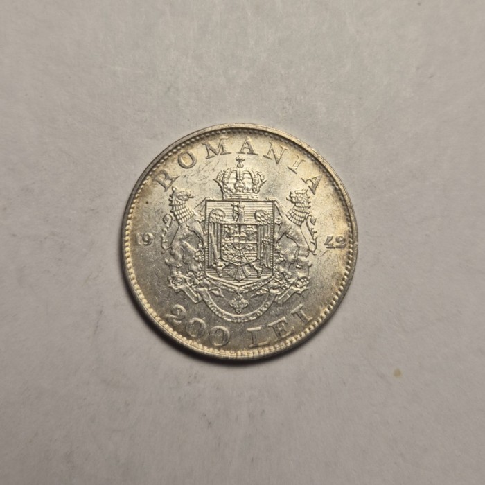 200 lei 1942 UNC