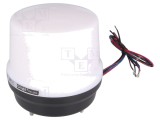 Semnalizator Luminos și Acustic 24VDC Buzer Lumina Continuă