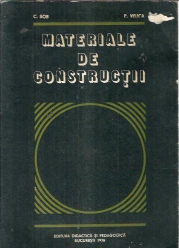 Materiale de constructii - Corneliu Bob