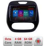 Navigatie Renault Captur 2013-2020 Android radio gps internet Octa Core 4+64 LTE KIT-captur-v2+EDT-E509-PRO RESIGILAT CarStore Technology