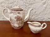 CAFETIERA SI LETIERA DIN PORTELAN VILLEROY &amp; BOCH- BURGENLAND