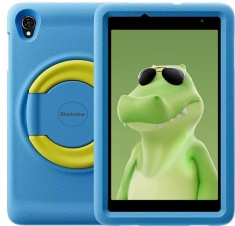 Tableta Blackview Tab A5 Kids Albastru, Eye-friendly HD Display 8 , Android 14, 9GB RAM (3GB+6GB extensibili), 64GB ROM, Unisonic Tiger T310, 5100mAh