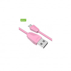 Cablu USB la micro USB Golf Diamond Sync Cable ROZ GC-27m foto
