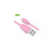 Cablu USB la micro USB Golf Diamond Sync Cable ROZ GC-27m