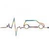 Sticker Mini Cooper Pulse , Autocolant Modern pentru Personalizarea Masinii