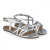 Sandale Fete Bibi Little Me Silver 31 EU, Argintiu, BIBI Shoes